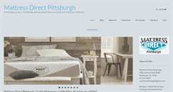 Desktop Screenshot of mattressdirectpittsburgh.com